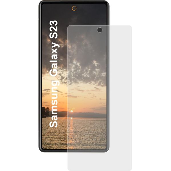 Samsung Galaxy S23 - 3X Pellicola Protettiva Antiriflesso Antibatterica-image
