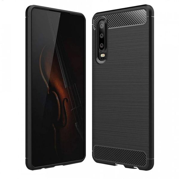 Custodia Carbon Shield Tpu Per Huawei P30 - Nero KP9455-image