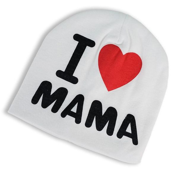 Cappellino I Love Mom-Bianco KP12443-image