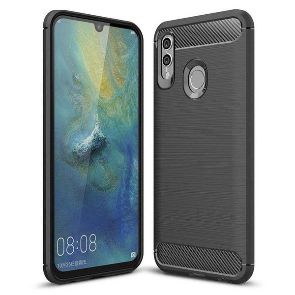 Custodia Carbon Shield Tpu Per Huawei P Smart Plus 2019/Honor 10 Lite - Nero KP13771-image