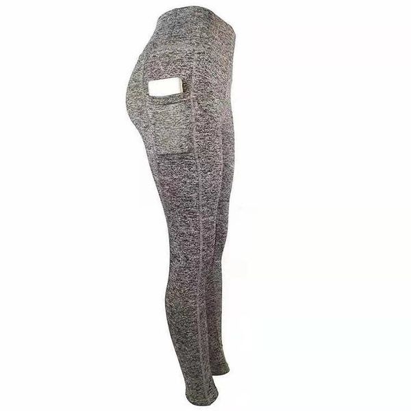 Leggings Donna PO-15693 - Grigio/Nero/Xl KP15693-image