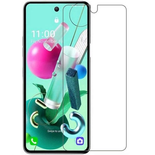 Vetro Temperato Oro 9H Per Lg K92 5G - Trasparente KP18173-image