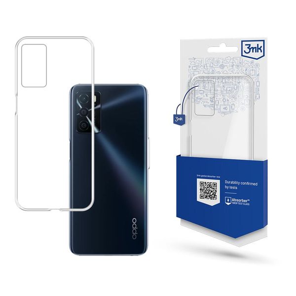 3Mk Clear Case Cover Per Oppo A16/A16S Trasparente Backcover-image