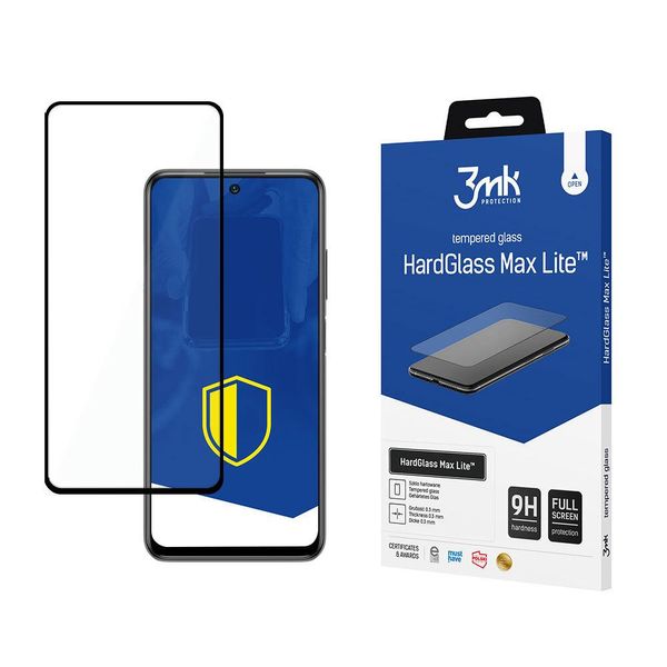 3Mk Display Vetro Temperato Hardglass Max Lite Per Samsung Galaxy A20 0,3 Mm 9H-image