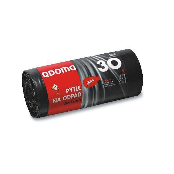 Sacchi Per Rifiuti 30/35L (15Pz) 50X 60Cm Nero Spessore 24µ-image