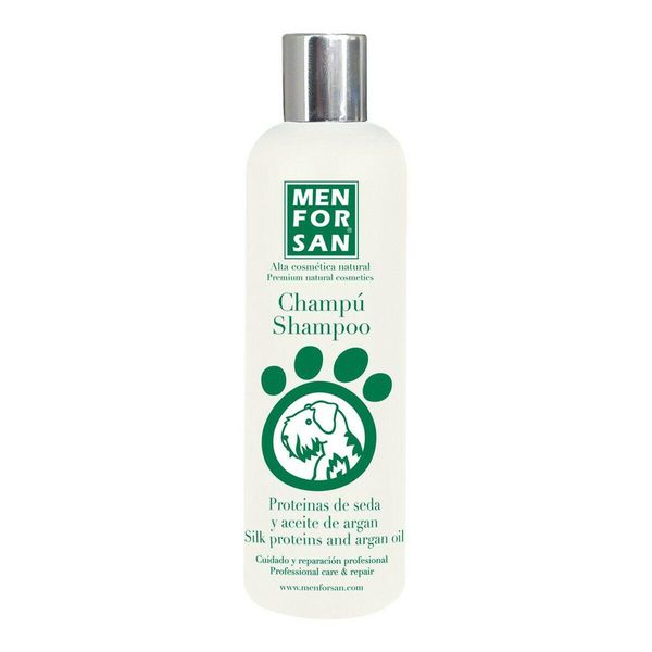 Shampoo Alle Proteine Della Seta + Olio Di Argan 300 Ml Menforsan-image