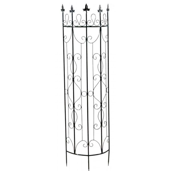 Traliccio Semicircolare Malaga Grande Circa 148 Cm - Decorazione Del Giardino-image
