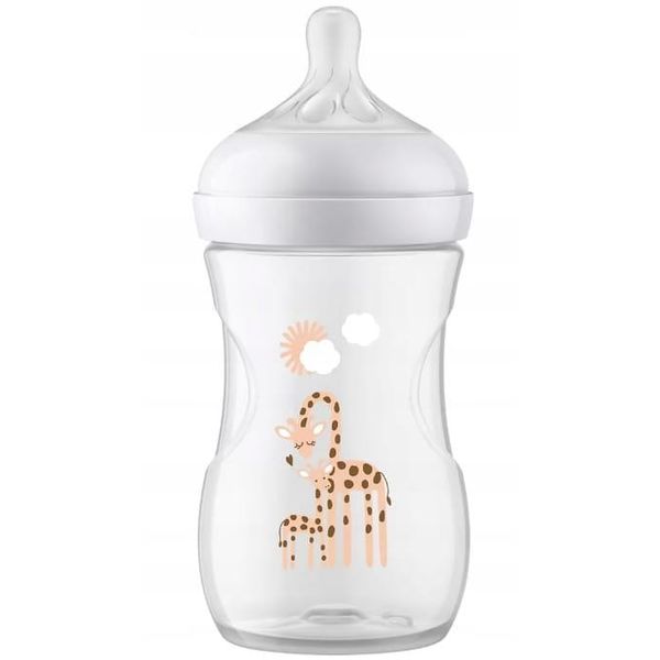 Avent Natural Response Biberon Anticolica 260Ml Giraffa-image