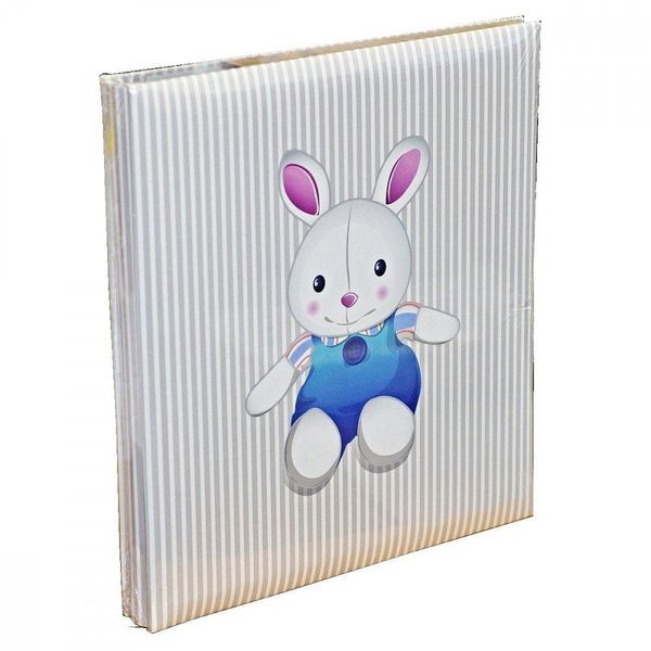 Bunny Grey Album Fotografico Per Bambini Autoadesivo PB-P40 25,8X28-image