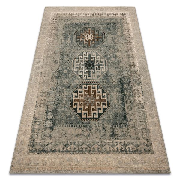 Tappeto Di Lana Polonia Ashan Orientale Jadeit Verde Verde 200X300 Cm-image