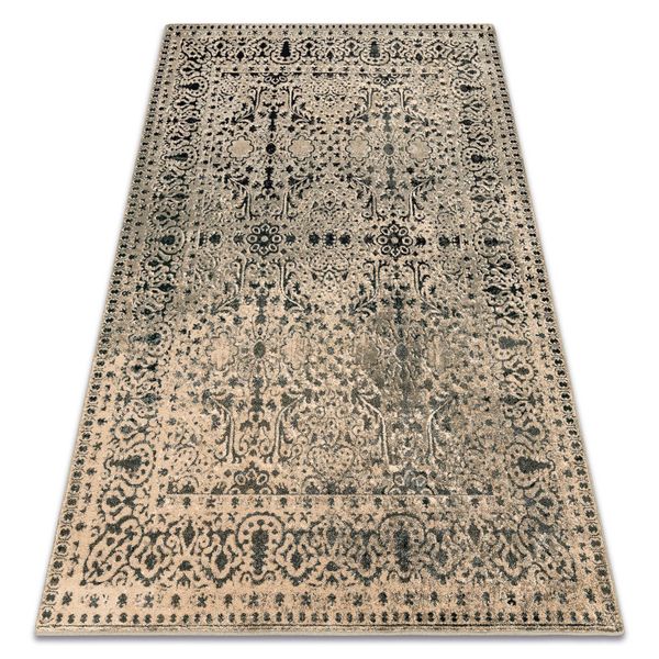 Tappeto Di Lana Omega Perona Orientale Iron Verde Verde 235X350 Cm-image