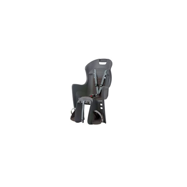 Seggiolino Posteriore Polisport Boodie Con Attacco Al Portapacchi - Nero-image