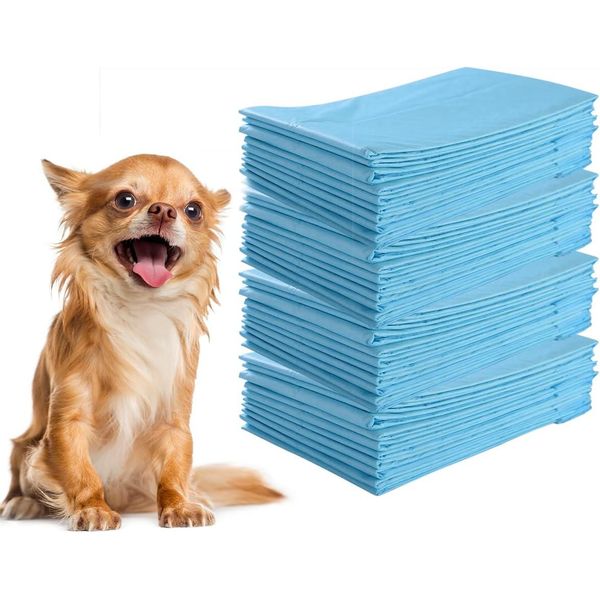 Costway Assorbenti Da Addestramento Per Cani, Design A 5 Strati A Prova Di Perdite, Assorbenti Per Cuccioli Puppy-Pads, Assorbenti Igienici Usa E Getta Pipi-Pads, Assorbenti Da Addestramento Per Cuccioli (300 Pezzi 60X40Cm)-image