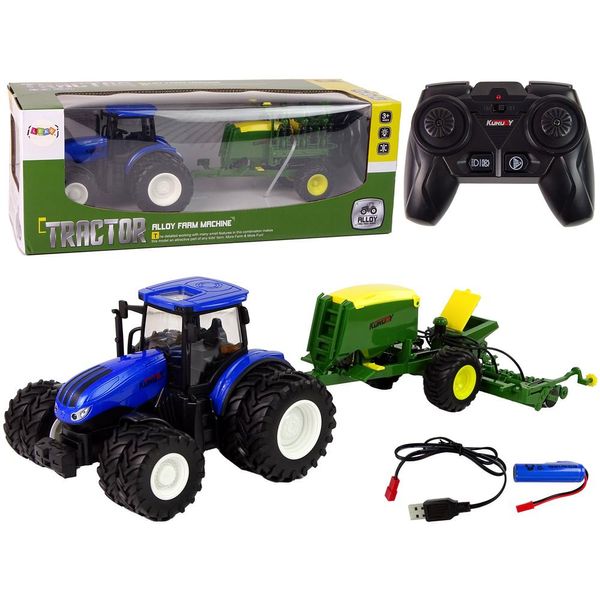 Trattore R/C Con Accessori 1:24-image