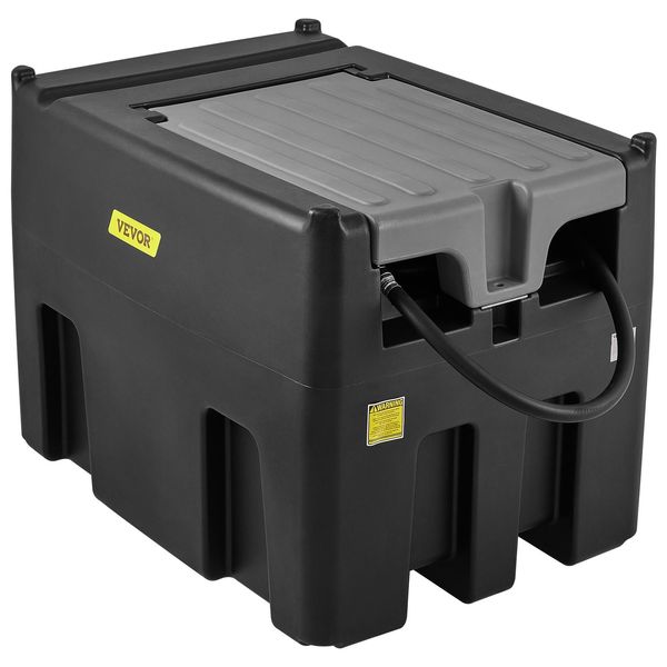 Vevor Serbatoio Diesel Portatile Stazione Di Rifornimento Mobile 116 Galloni Stazione Di Rifornimento Diesel 140W-image