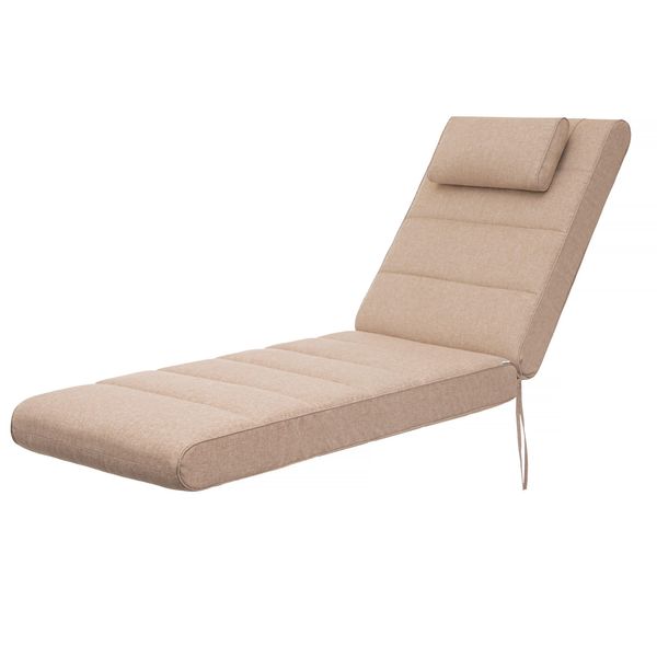 Cuscino Per Sedia A Sdraio "Malaga"" 204X60X10 Cm | Cuscino Per Sedile, Cuscino Per Mobili Da Giardino, Per Sedie O Lettini | Hobbygarden"-image