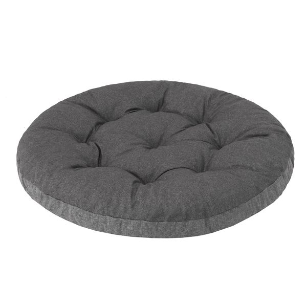 Cuscinoprim Cuscino Per Altalena Sospesa Tipo Nido Di Cicogna, Cuscini Per Altalena Sospesa Tipo Nido Di Cicogna Antracite 92X92Cm-image