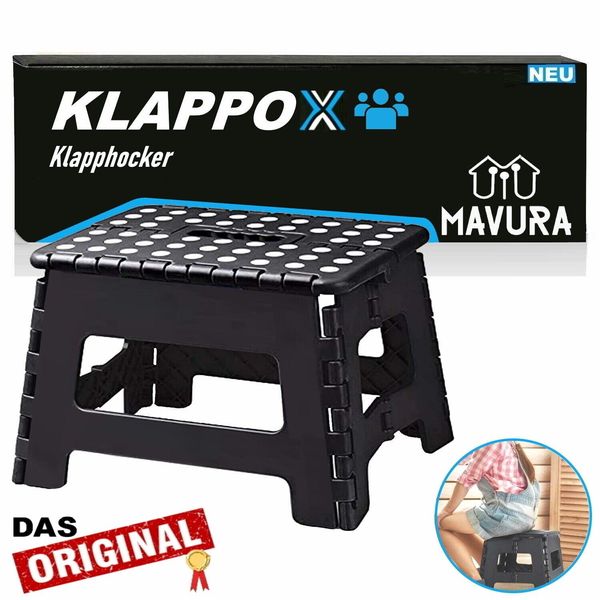 Klappox Sgabello Pieghevole Sgabello Pieghevole Sgabello Sgabello Pieghevole Seduta Pieghevole Step-image