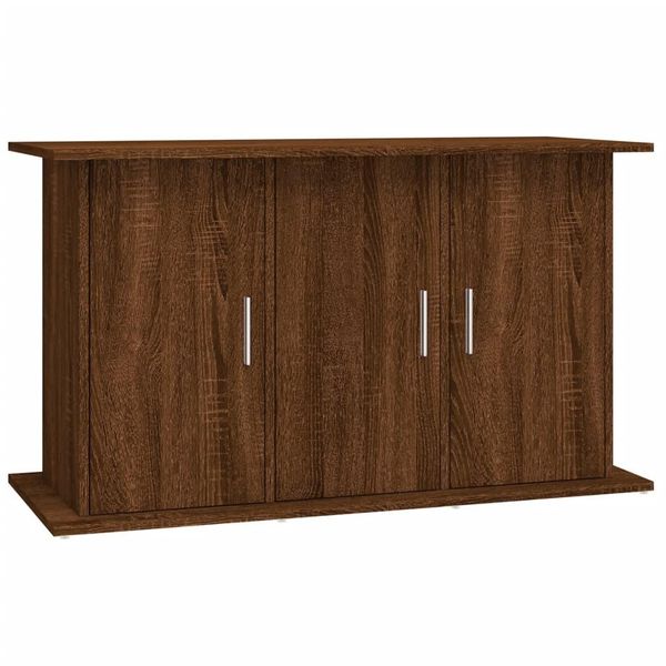 Vidaxl Supporto Per Acquario Marrone Effetto Quercia 101X41X58 Cm Materiale A Base Di Legno-image
