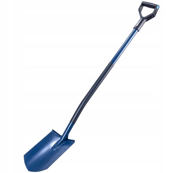 Vanga Kadax "Chanay"", Vanga Da Giardiniere Con Manico A D, 129 Cm, Blu, A Punta"-image