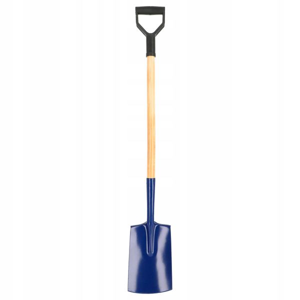 Vanga Kadax "Cuchet"", Vanga Da Giardiniere In Metallo Con Manico In Legno, Blu, 121 Cm"-image