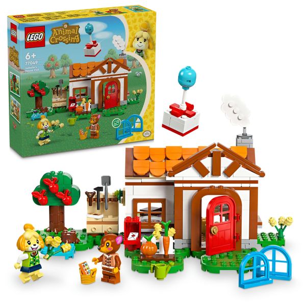 Lego Animal Crossing Visita Da Melinda, Giocattolo Creativo Per Bambini Con 2 Minifigure Della Serie Di Videogiochi, Tra Cui Fatima, Merchandising, Regalo Per Bambine E Bambini Dai 6 Anni In Su 77049-image