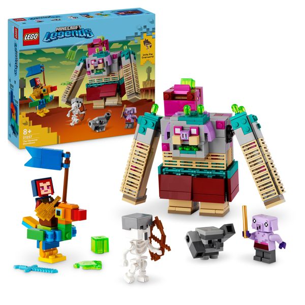 Lego Minecraft Legends Showdown With The Devourer, Giocattolo D'azione Con I Personaggi Più Popolari, Giocattolo Per Bambini, Regalo Per Ragazzi, Ragazze E Tutti I Giocatori Dagli 8 Anni In Su 21257-image