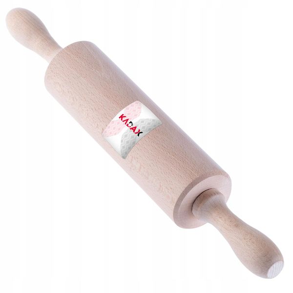 Mattarello Kadax, Rullo Per Pasta, Rullo Per Pasta Regolabile, Mattarello Per Forno, Pizza, Pasta, Lunghezza 38 Cm-image