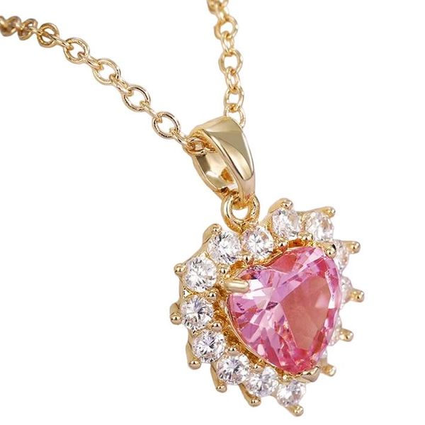 Collana EM-28990 - Oro/Rosa KP28990-image