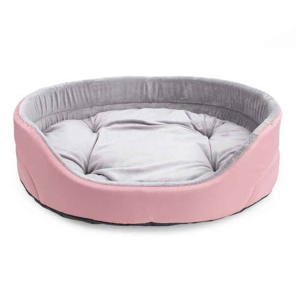 Letto Per Cani Cuscino Per Cani Divano Per Cani Cesto Per Cani Letto Per Cani Posto Letto Cuscino Per Cani Rosa M-image