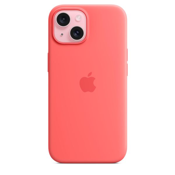 Etui Apple Mt0V3Zm/A Iphone 15 / 14 / 136.1 Magsafe RóżOwy/Guava Silicone Case-image