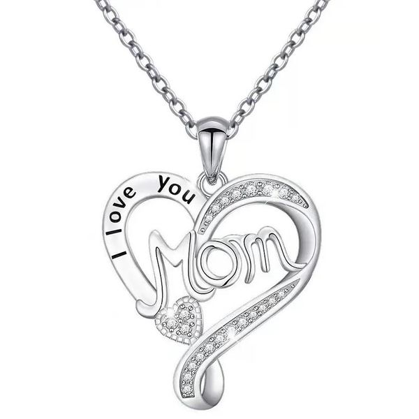 Collana I Love You Mom-Argento KP28755-image