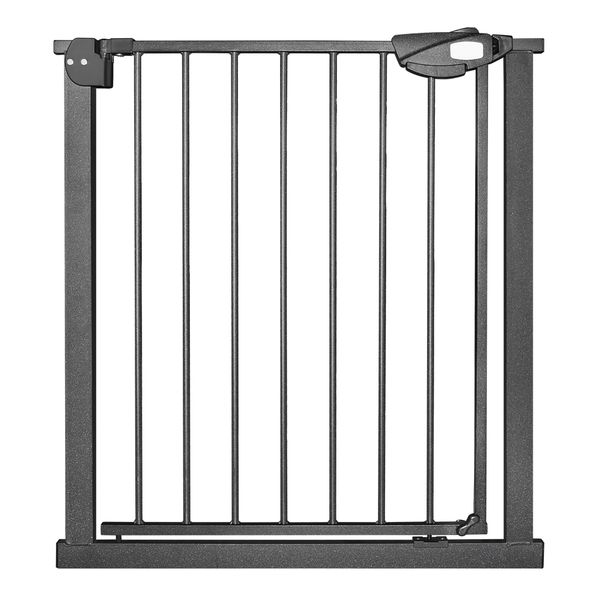 Va-Cerulean Cancelletto Per Scale Cancelletto Per Porte Cancelletto Per Scale Senza Foratura Cancelletto Per Porte Cancelletto Di Sicurezza Per Bambini 75-85 Cm Si Chiude Automaticamente Cancelletto In Metallo Per La Sicurezza Dei Bambini, Nero-image