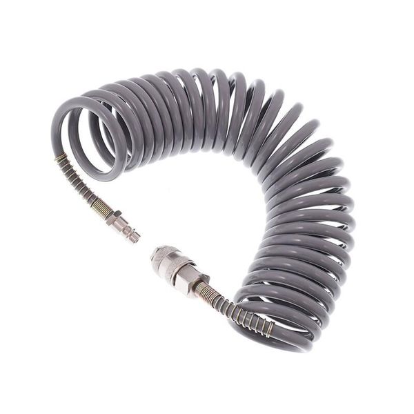 Tubo Flessibile A Spirale Pe 5X8 Mm, Lunghezza 5 M-image