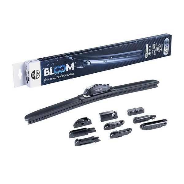 Spazzola Tergicristallo Bloom M10 330 Mm / 13" Senza Cornice, 10 Adattatori"-image