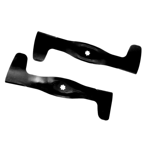2 X 47,5 Cm Lame Per John Deere X115R X116R X117R X135R X146R X147R / Sabo 92H-image