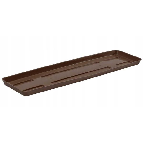Portavaso 60 Cm Rettangolare Marrone-image