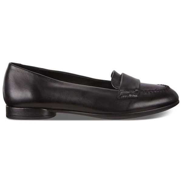 Ecco Mocassini Donna Anine Black Frisson Black Leather Ecco Mocassini Donna Anine Black Frisson Black Leather Loafers 37-image