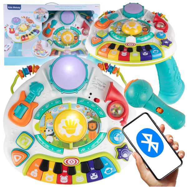 Giocattolo Di Abilità Motoria Per Bambini Malplay Dalla Nascita, 6 Mesi, 1 Anno, Giocattolo Per Bambini, Educativo, Interattivo Con Bluetooth E Microfono-image