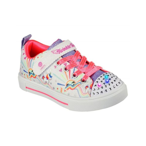 Sneakers Del Marchio Skechers Del Modello Twinkle Sparks - Unicorn Bianco-image