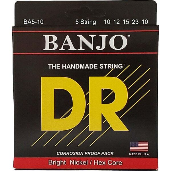 Corde Dr BA5-10 Struny Pro Banjo-image