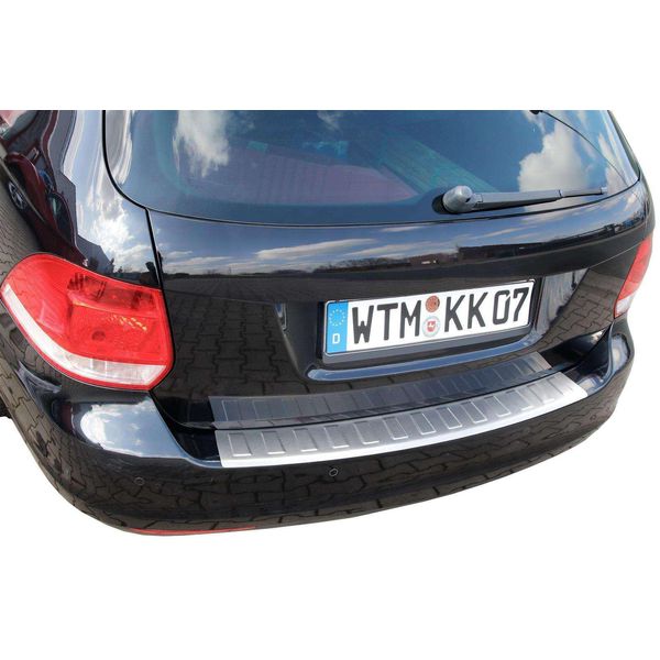 Protezione Paraurti In Acciaio Inox Opaco Per Vw Golf 5 | Golf 6 | Variant | Bj 2007-2013-image