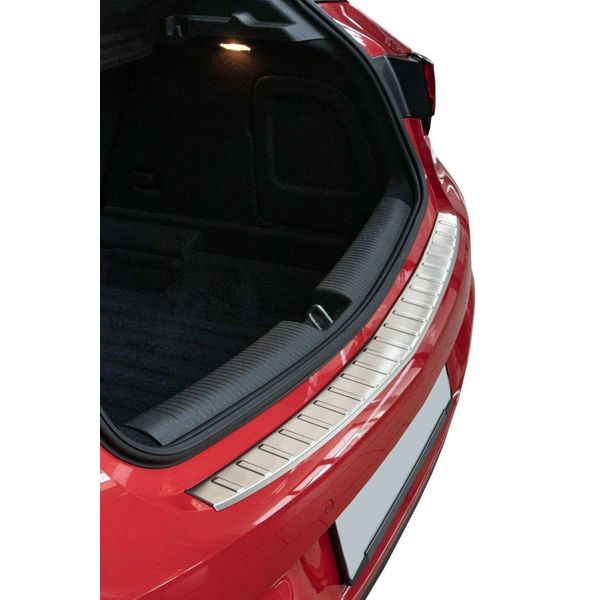 Protezione Del Paraurti In Acciaio Inox Opaco Per Opel Astra K SchrÄGheck Dal 2015 | +Bordo-image