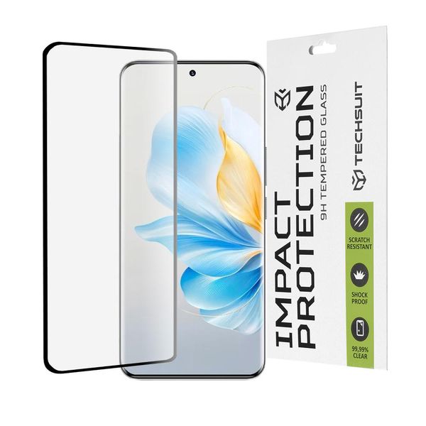 Techsuit Vetro Protettivo A Schermo Intero 111D Per Honor 100 - Nero KP30898-image