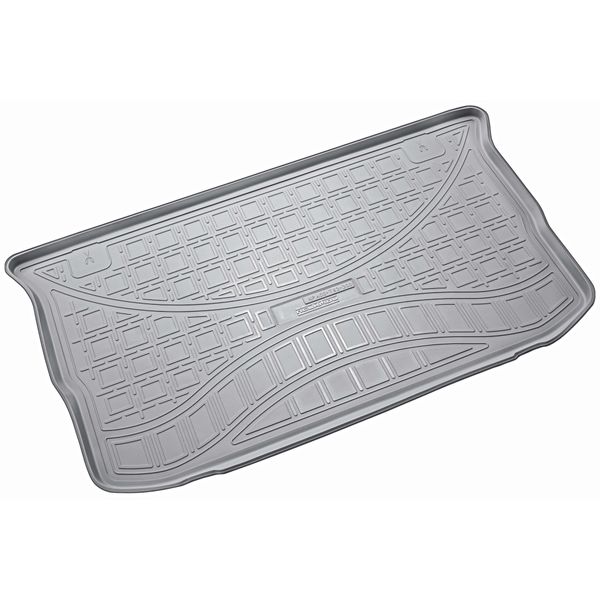 Rivestimento Del Bagagliaio In Gomma Per Smart Forfour Ii, W453 | Dal 2014- | Perfetta Vestibilità | Grigio-image