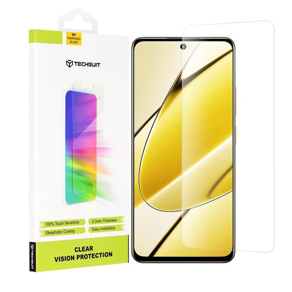 Vetro Protettivo Techsuit 9H Per Realme 11 5G - Trasparente KP31004-image