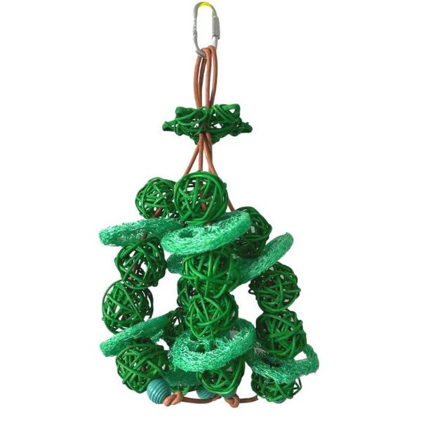 Green Vibe - Giocattolo Per Pappagalli Di Medie Dimensioni-image