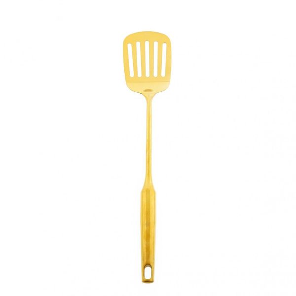 Spatola In Acciaio Inox Almina Ideale Per Girare/Servire Oro Resistente Al Calore-image