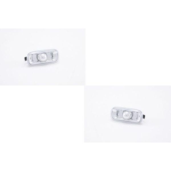 Johns, Set Di Indicatori Di Direzione Destro E Sinistro Adatto Per Audi A3 8P 05/03-07/08 Chiaro O Intarsio 8E0949127-image
