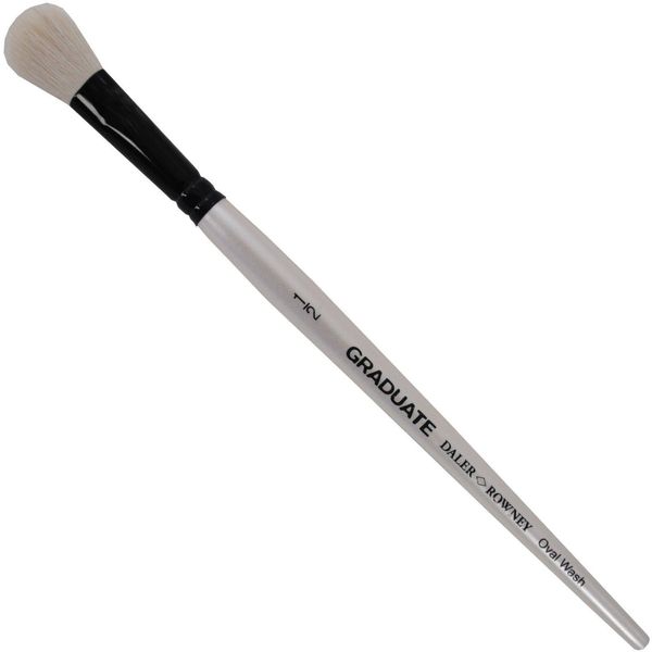 Daler Rowney Graduate Watercolour Brush Pennello Ovale Naturale 1/2-image